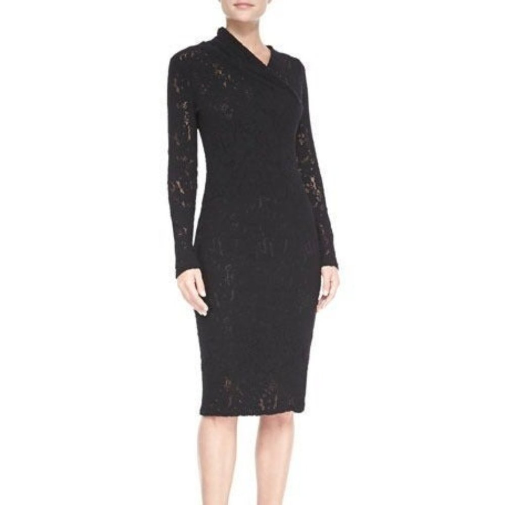 Tracy Reese Lace Sheath midi dress